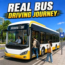 Ikon Real Bus Driving Journey